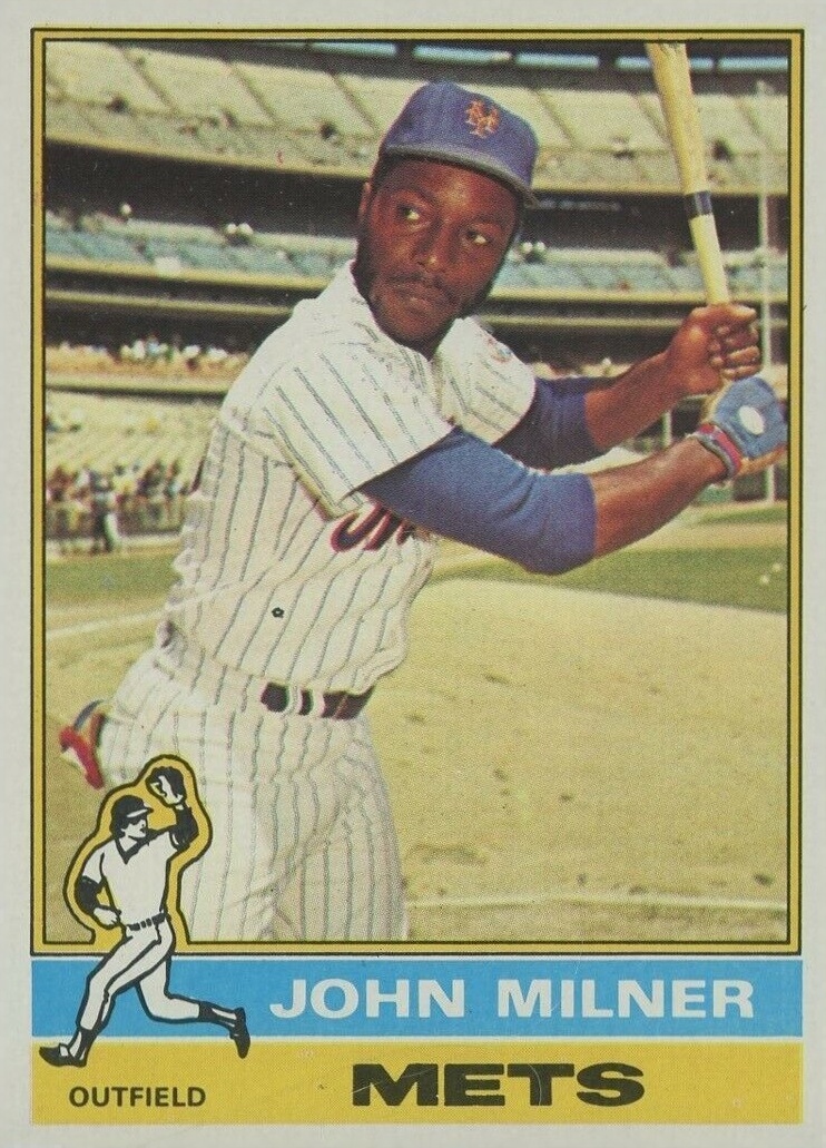 1976 Topps John Milner #517 Baseball Card
