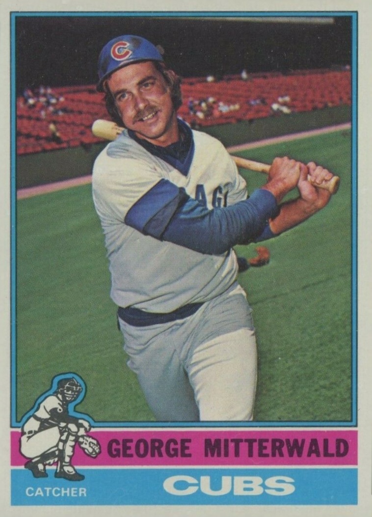 1976 Topps George Mitterwald #506 Baseball Card