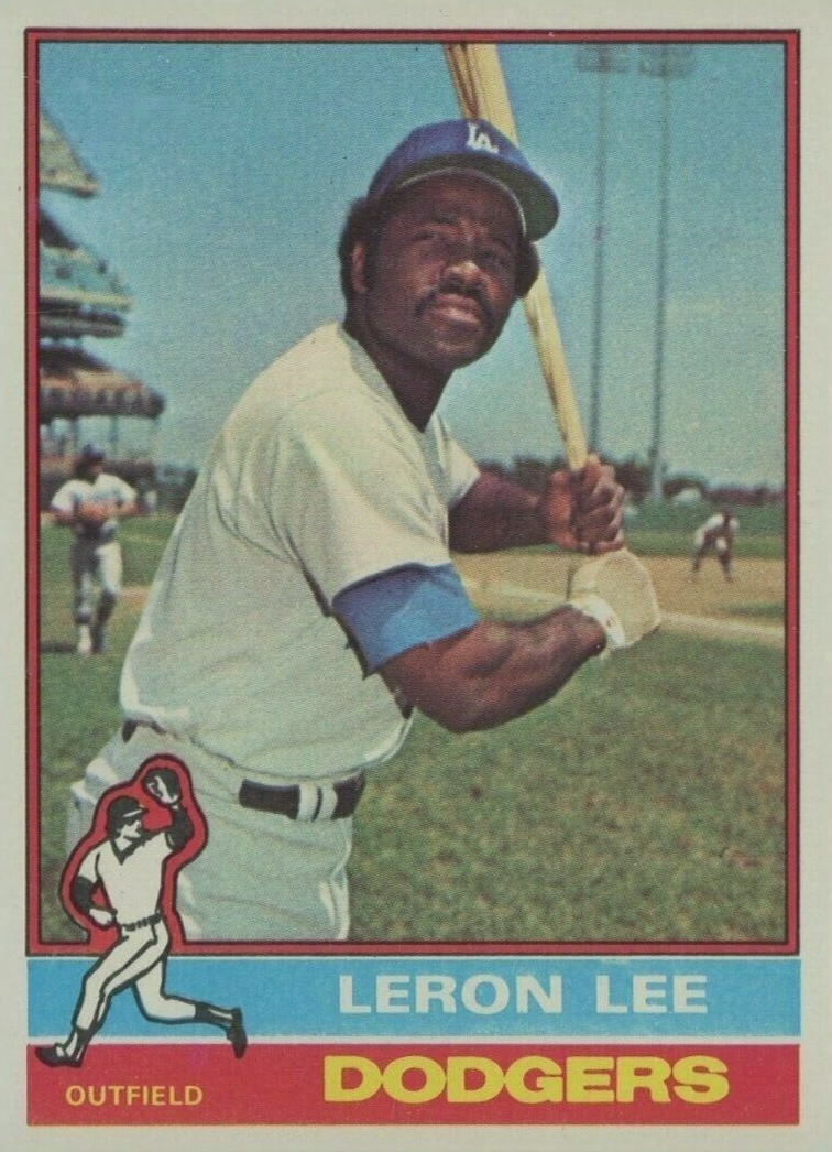 1976 Topps Leron Lee #487 Baseball Card