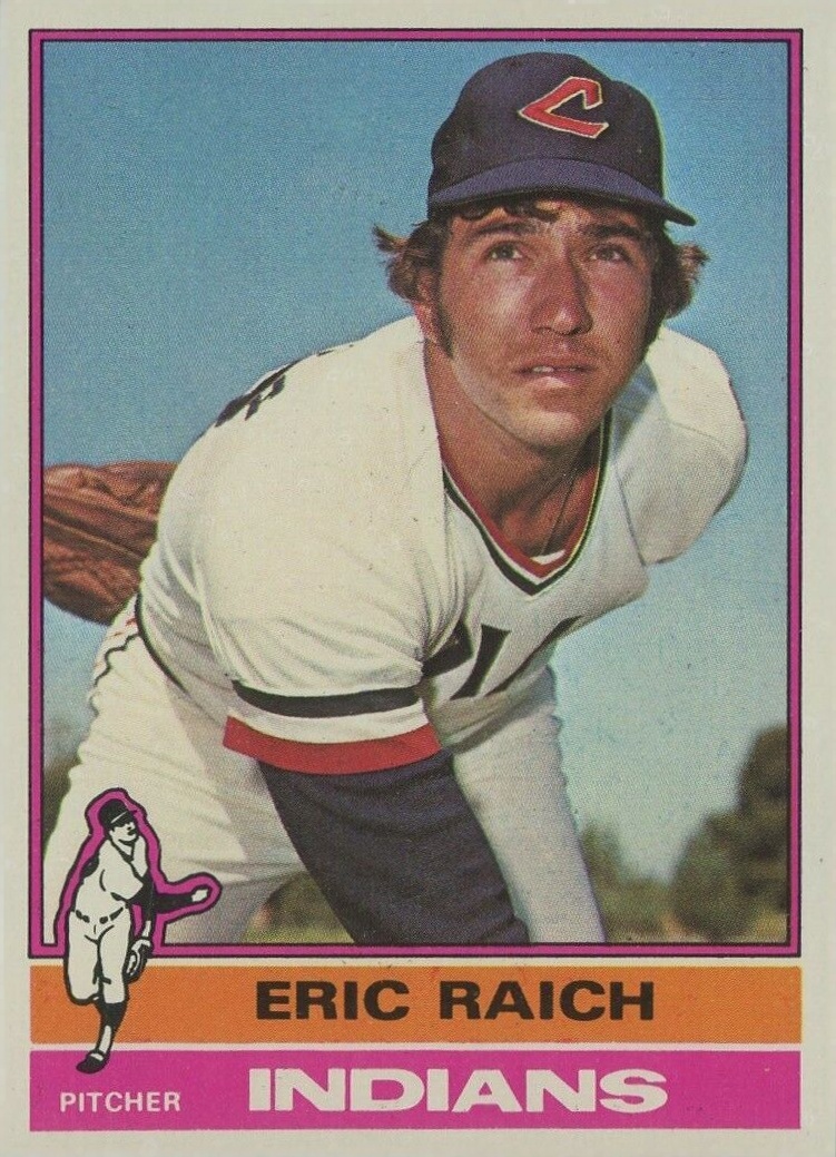 1976 Topps Eric Raich #484 Baseball Card