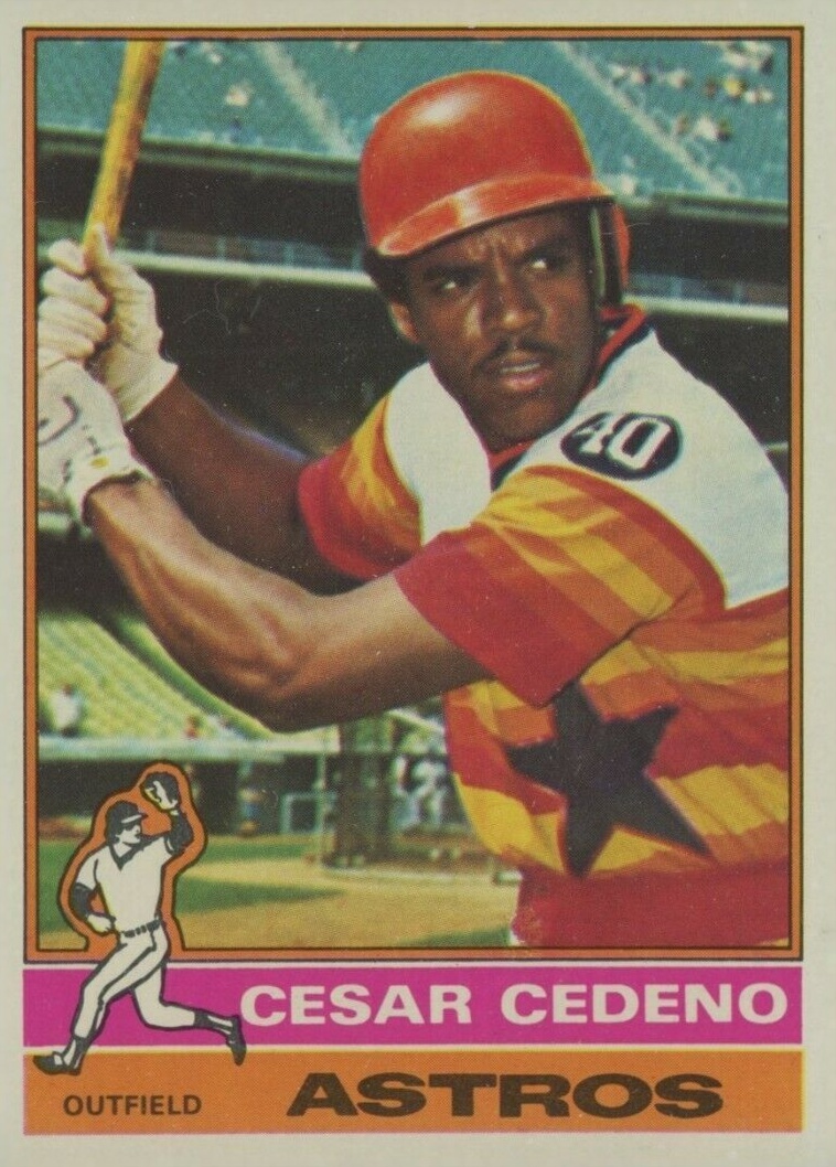 1976 Topps Cesar Cedeno #460 Baseball Card