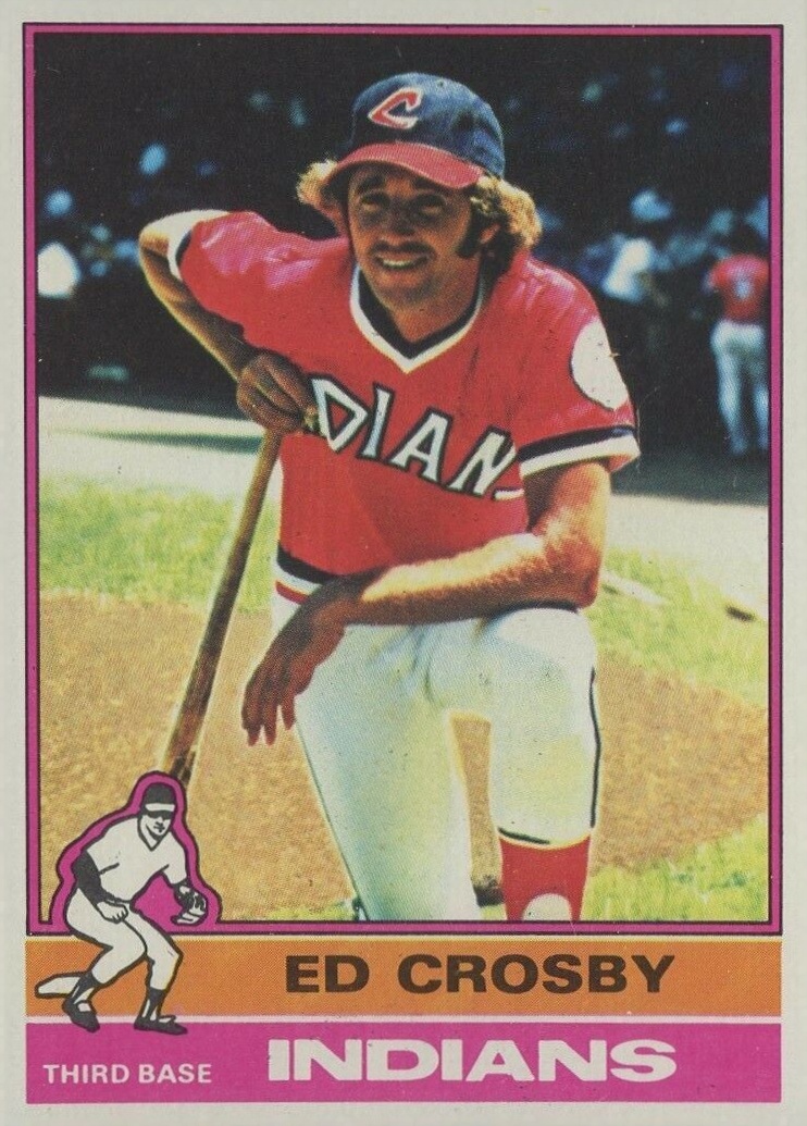 1976 Topps Ed Crosby #457 Baseball Card
