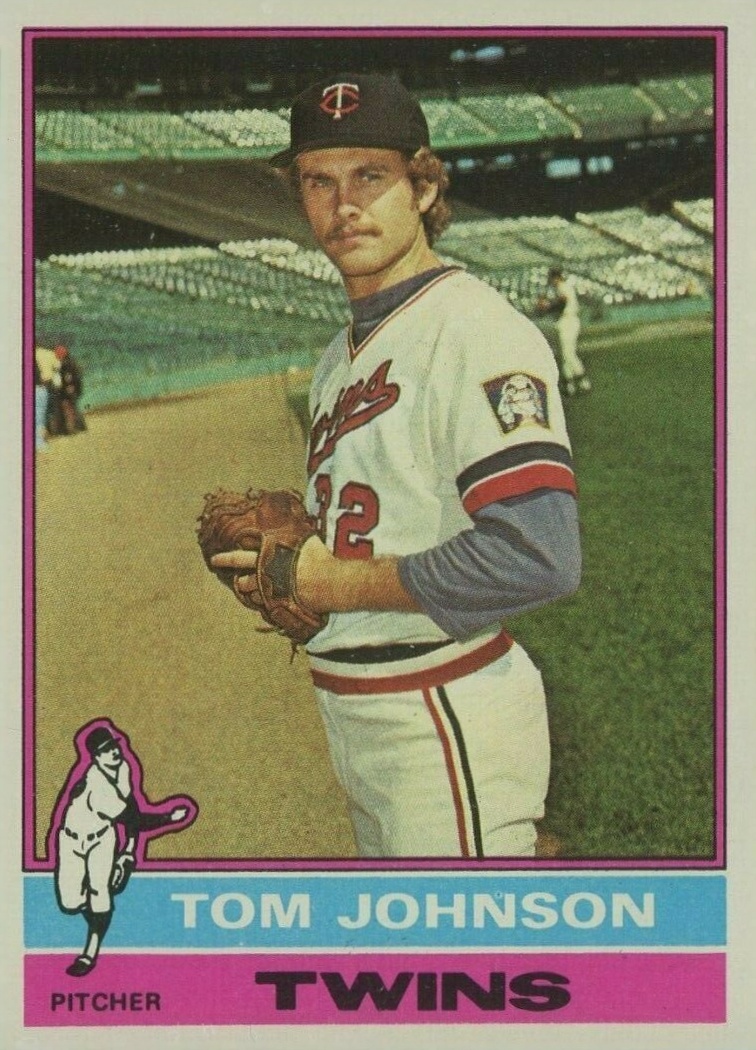 1976 Topps Tom Johnson #448 Baseball Card