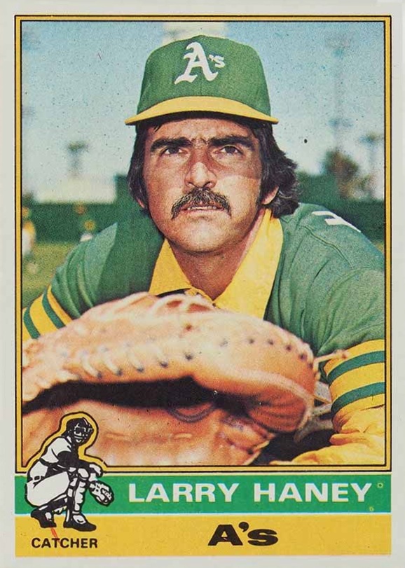 1976 Topps Larry Haney #446 Baseball Card