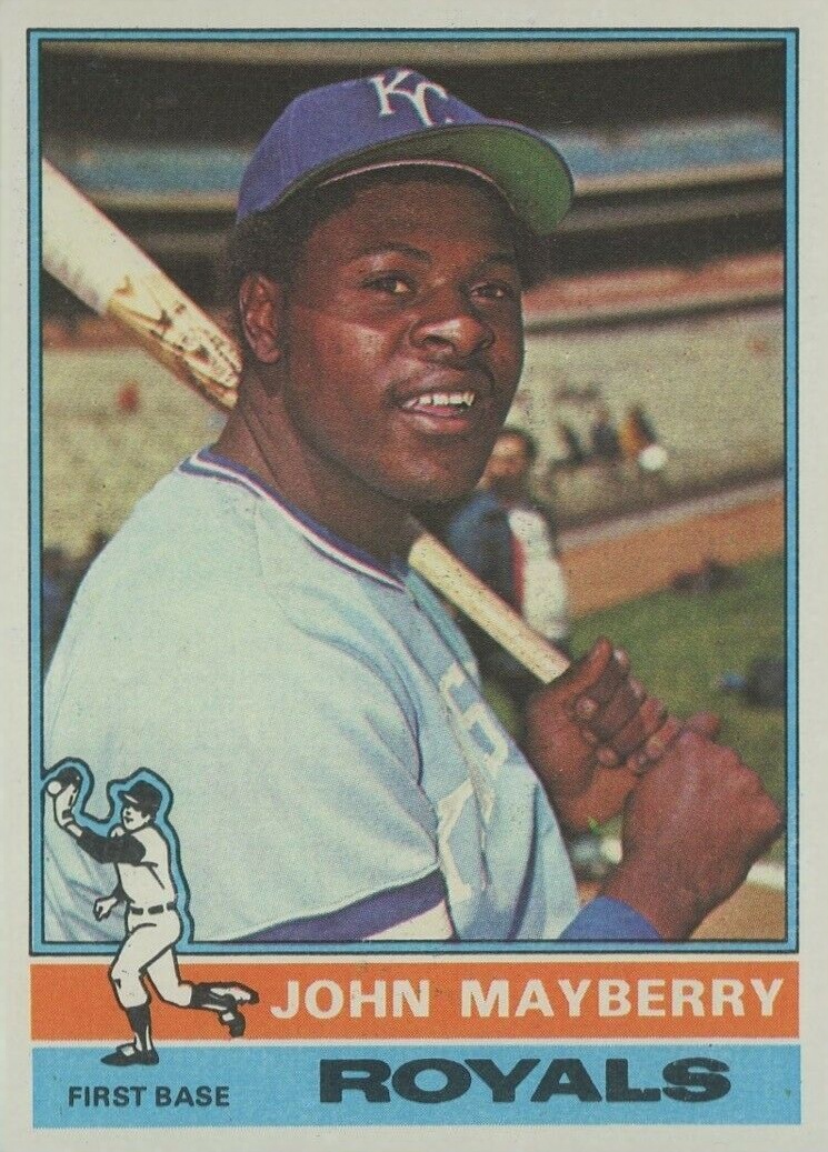 1976 Topps John Mayberry #440 Baseball Card
