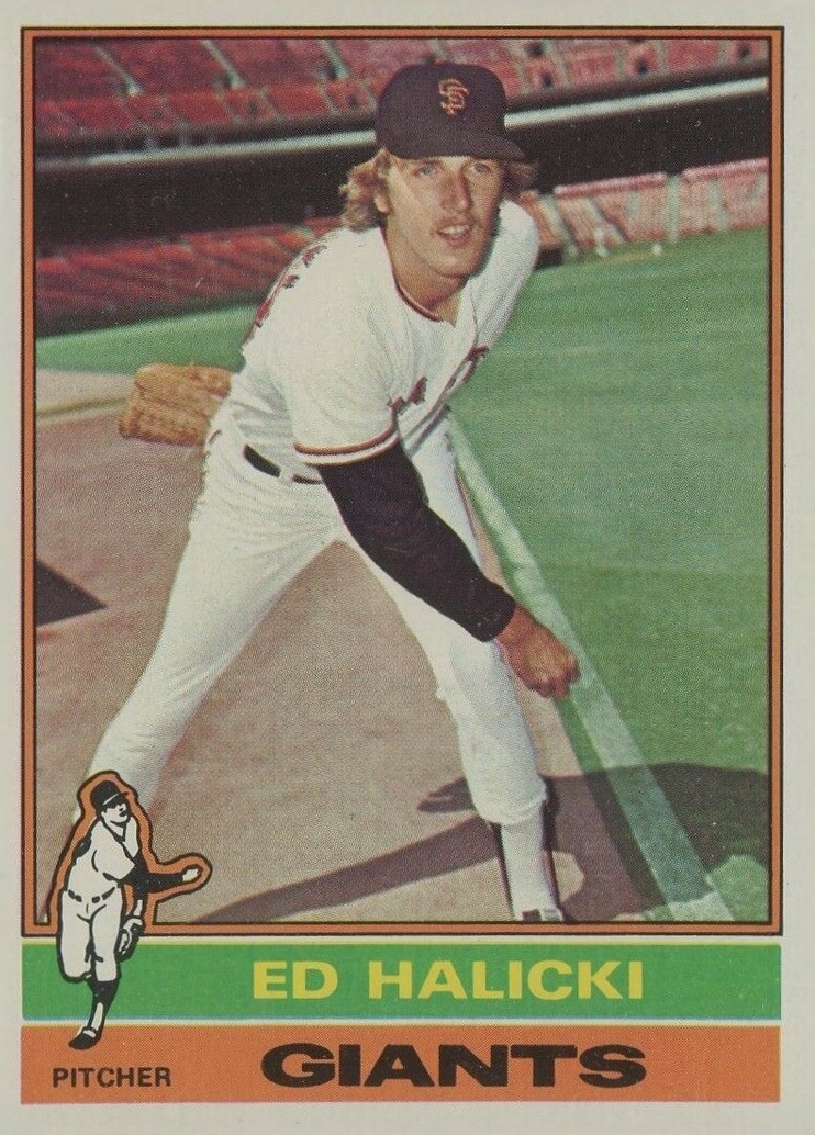 1976 Topps Ed Halicki #423 Baseball Card