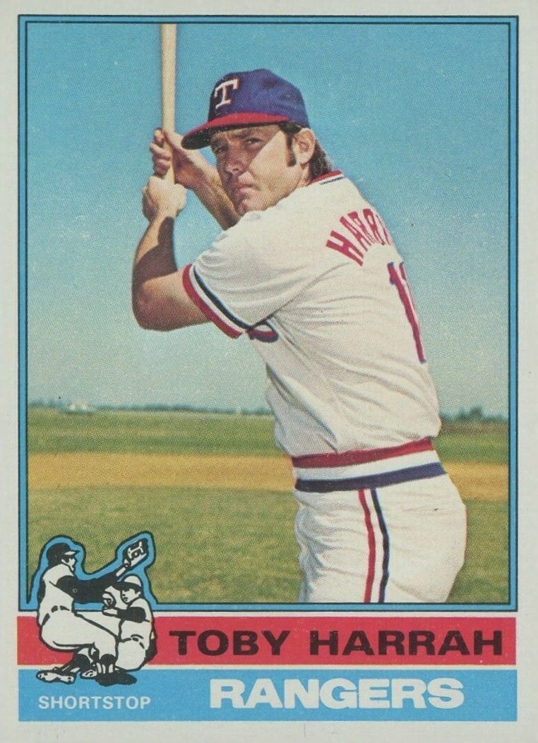 1976 Topps Toby Harrah #412 Baseball Card