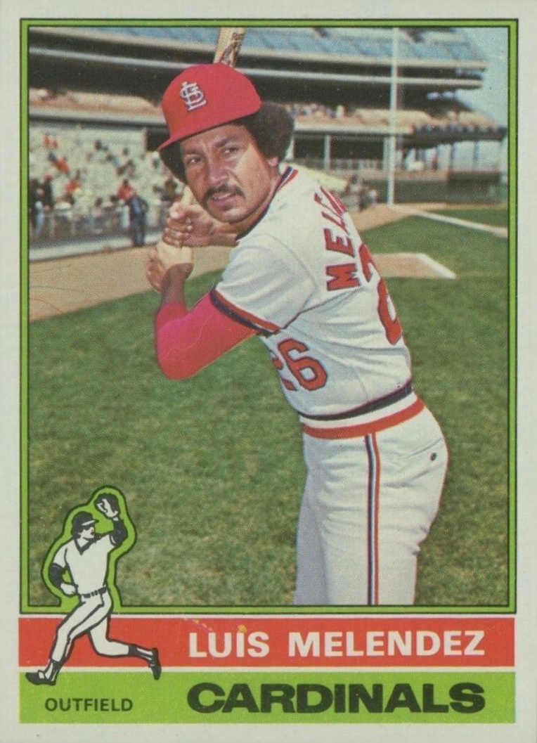 1976 Topps Luis Melendez #399 Baseball Card