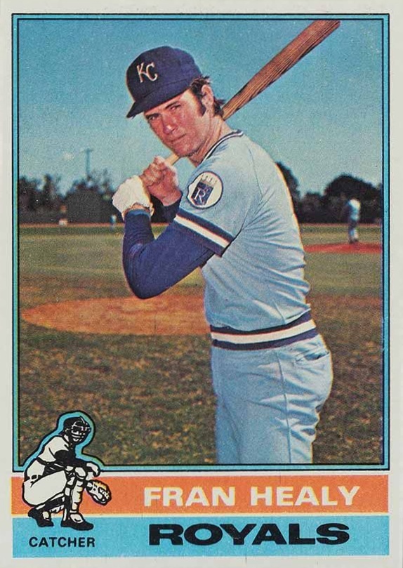1976 Topps Fran Healy #394 Baseball Card