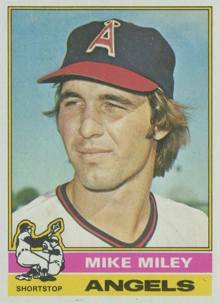 1976 Topps Mike Miley #387 Baseball Card