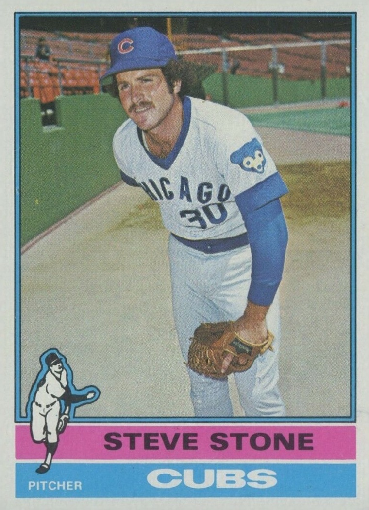 1976 Topps Steve Stone #378 Baseball Card