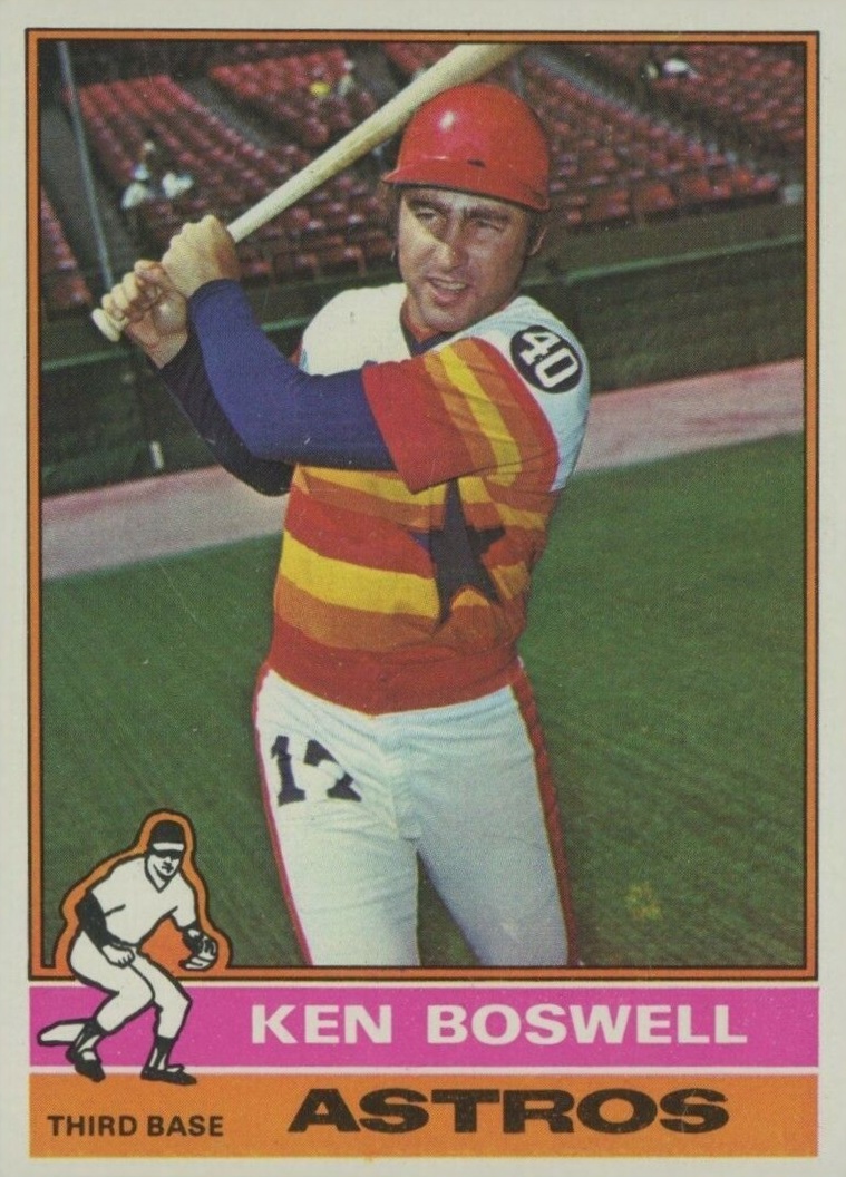 1976 Topps Ken Boswell #379 Baseball Card