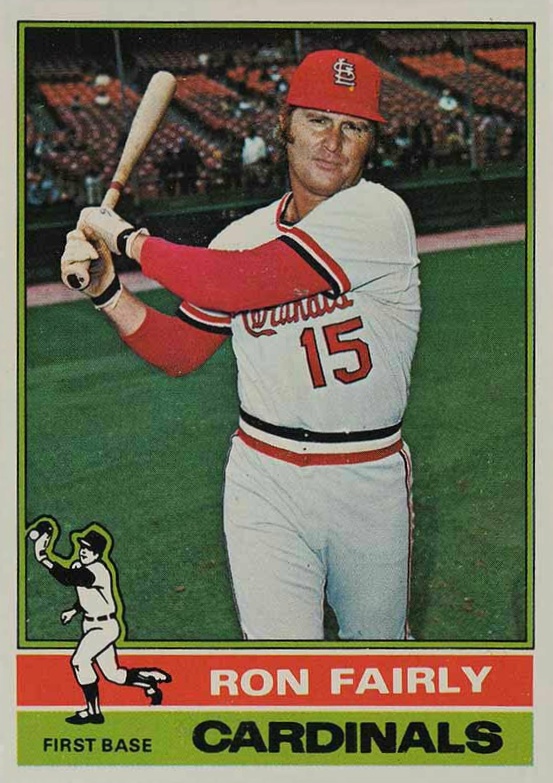 1976 Topps Ron Fairly #375 Baseball Card