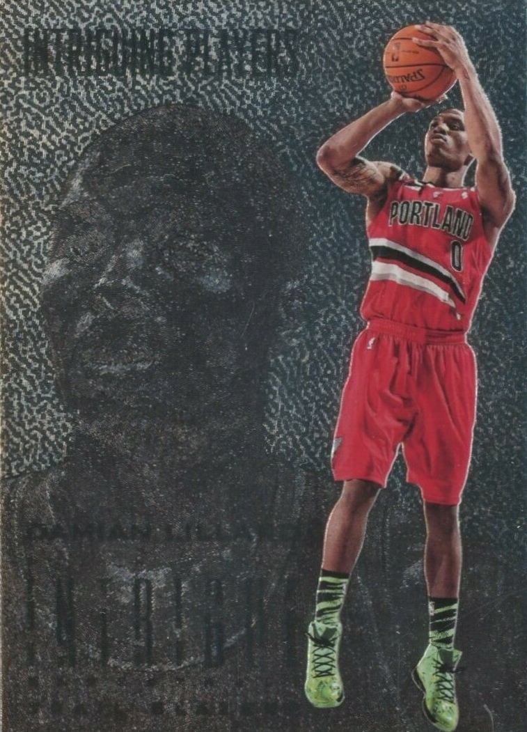 2012 Panini Intrigue Intriguing Players Damian Lillard #138 Basketball Card