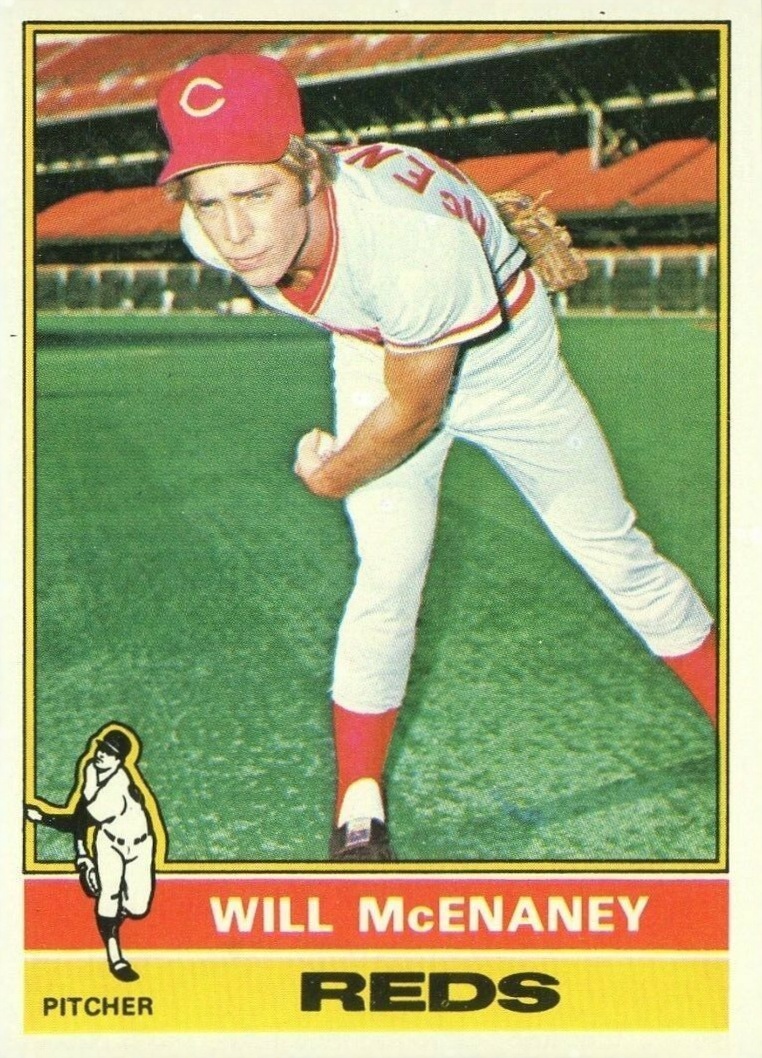 1976 Topps Will McEnaney #362 Baseball Card
