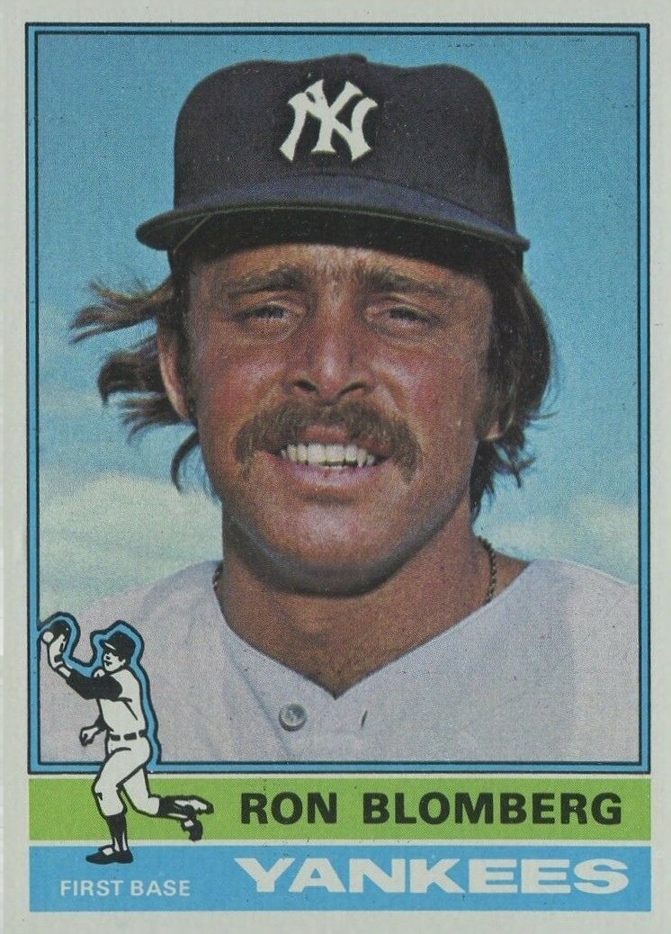 1976 Topps Ron Blomberg #354 Baseball Card