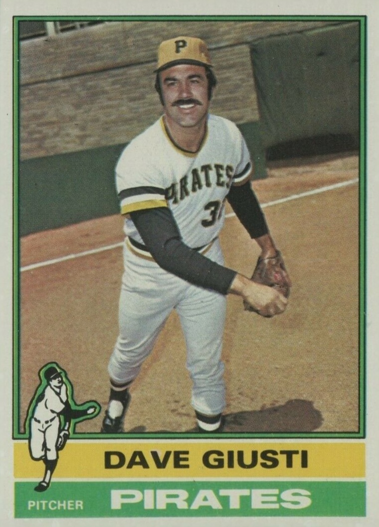 1976 Topps Dave Giusti #352 Baseball Card