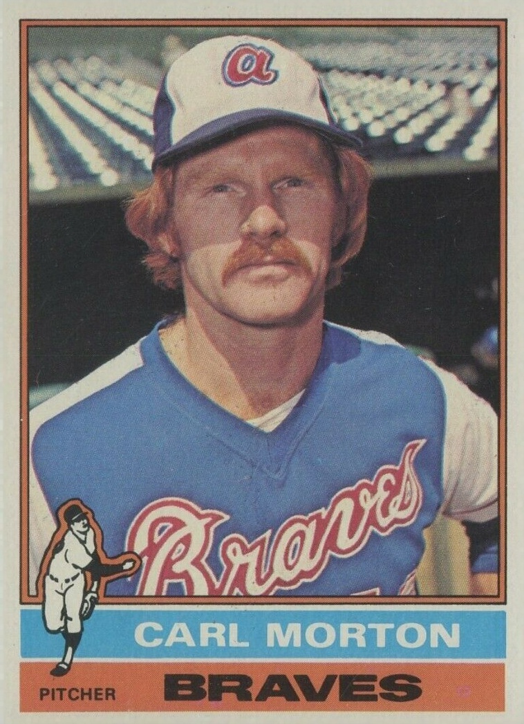 1976 Topps Carl Morton #328 Baseball Card