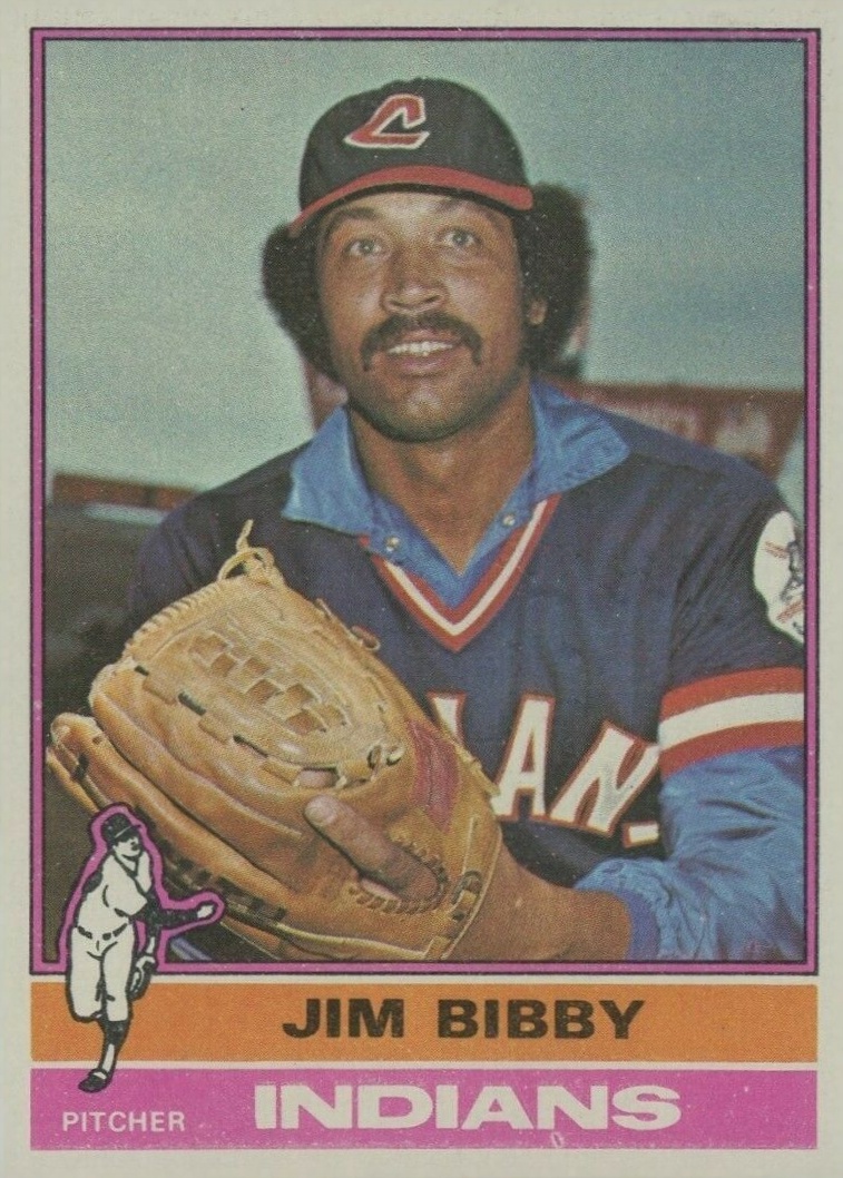 1976 Topps Jim Bibby #324 Baseball Card