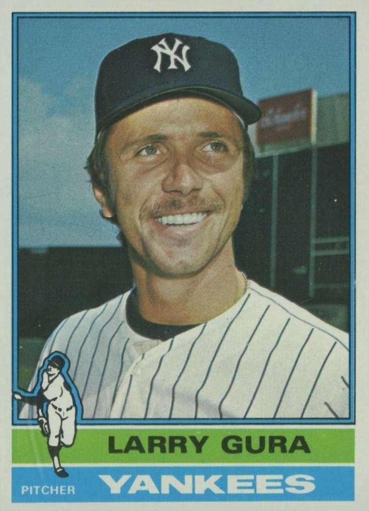 1976 Topps Larry Gura #319 Baseball Card