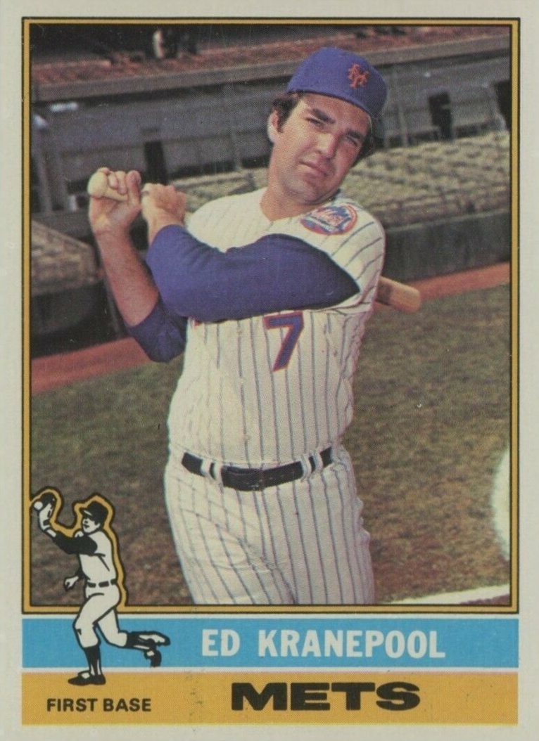 1976 Topps Ed Kranepool #314 Baseball Card