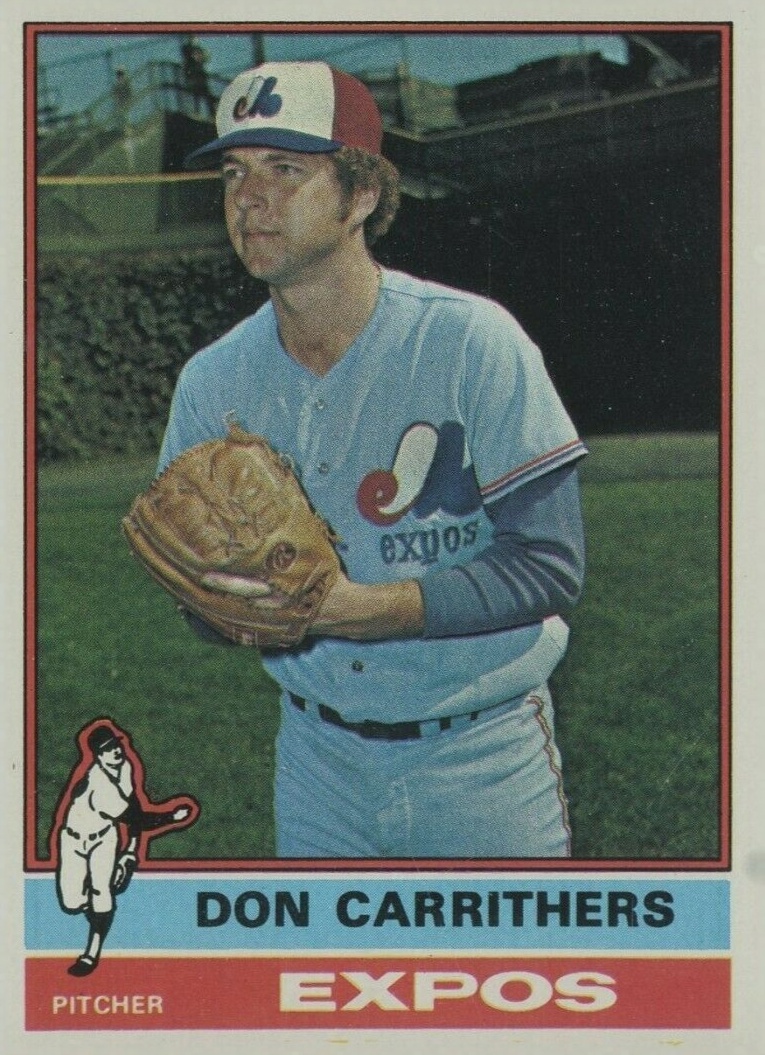 1976 Topps Don Carrithers #312 Baseball Card