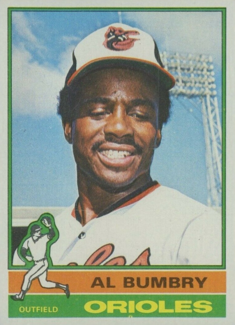 AL BUMBRY Baltimore Orioles 1983 Majestic Cooperstown Throwback