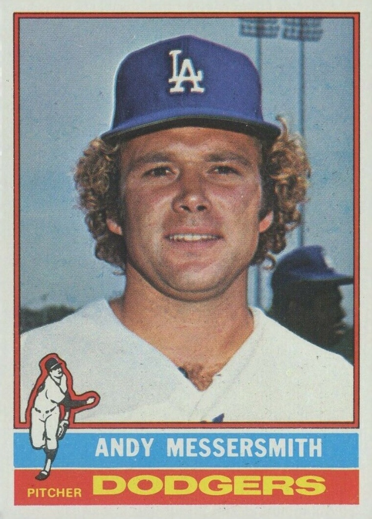 1976 Topps Andy Messersmith #305 Baseball Card