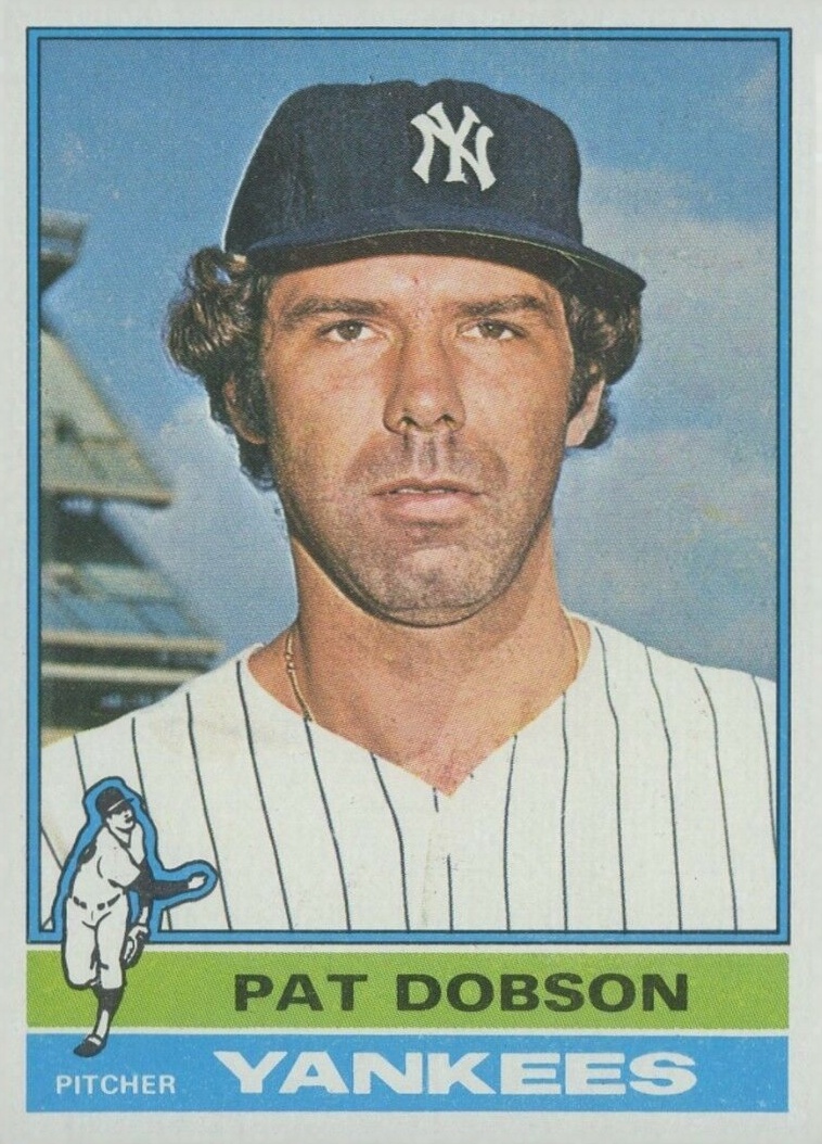 1976 Topps Pat Dobson #296 Baseball Card