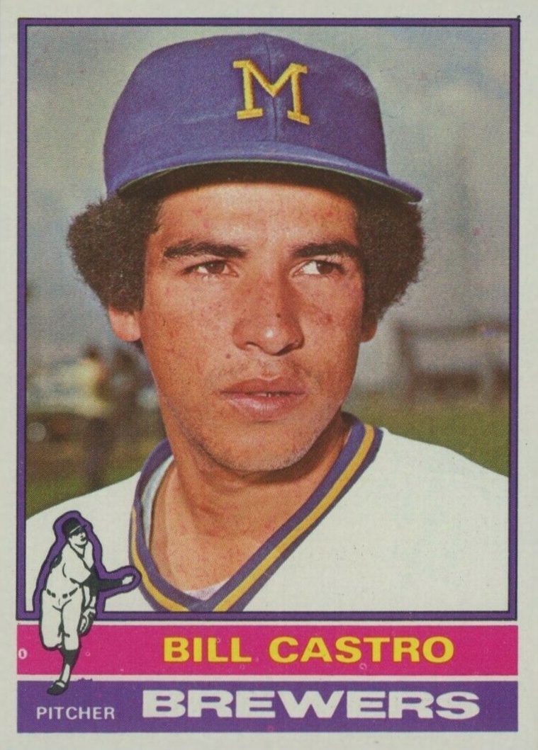 1976 Topps Bill Castro #293 Baseball Card