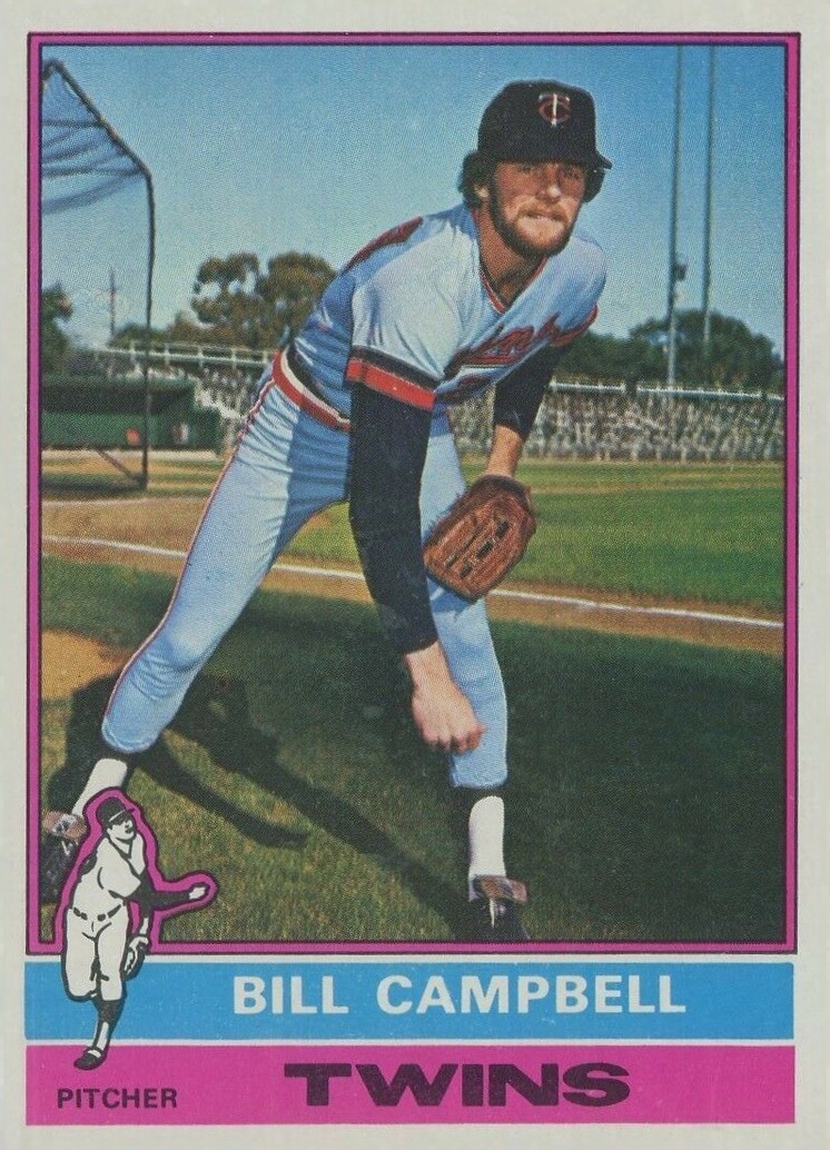 1976 Topps Bill Campbell #288 Baseball Card