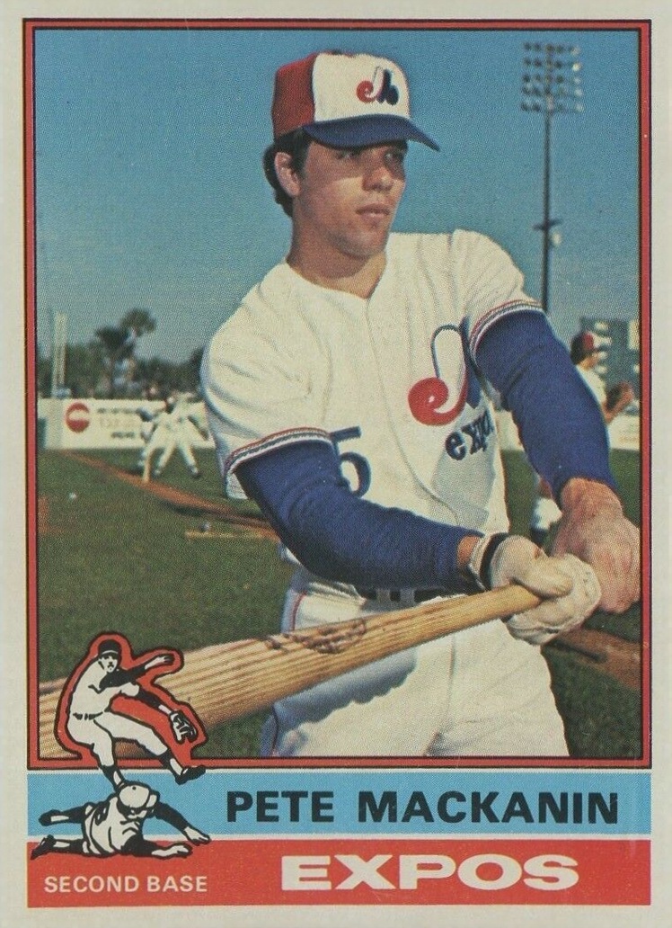 1976 Topps Pete Mackanin #287 Baseball Card