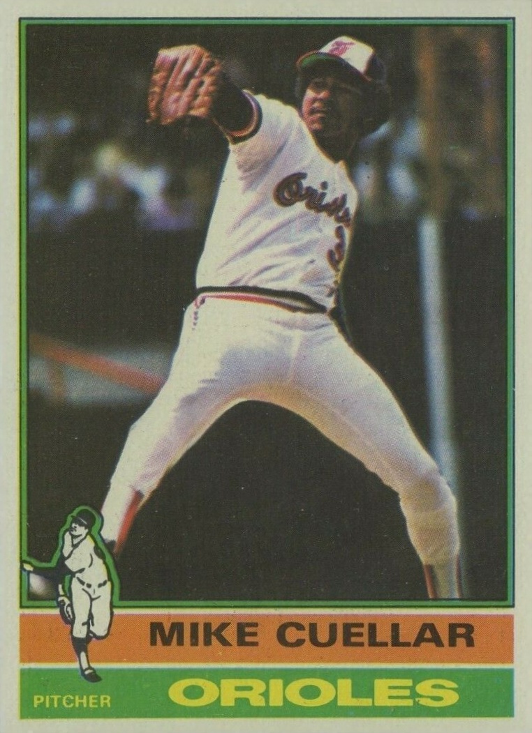 1976 Topps Mike Cuellar #285 Baseball Card