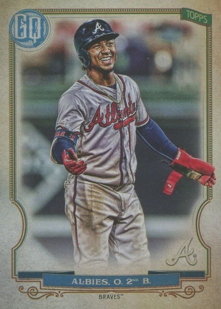 2020 Topps Gypsy Queen Ozzie Albies #238 Baseball Card