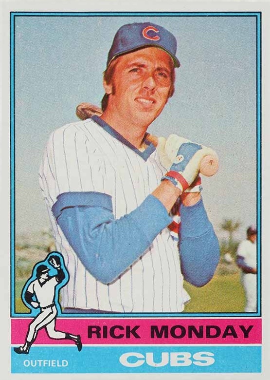 1976 Topps Rick Monday #251 Baseball Card