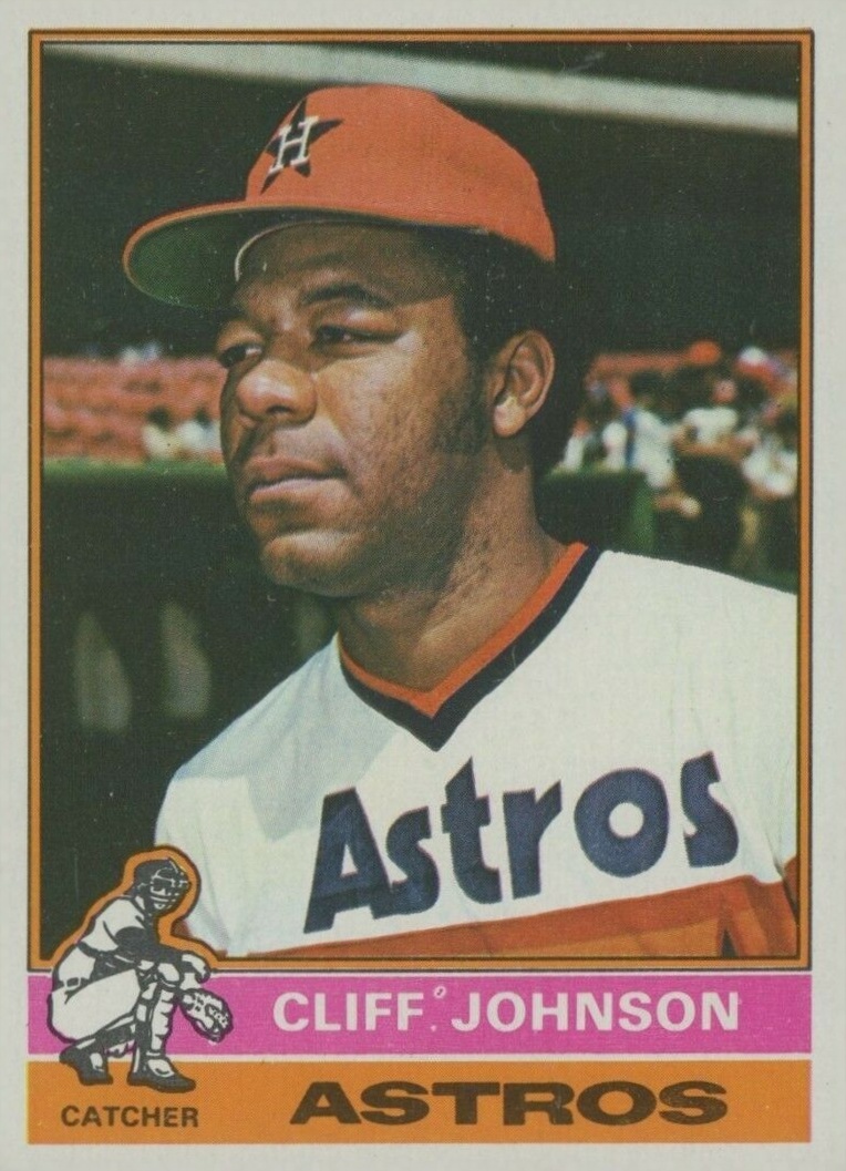 1976 Topps Cliff Johnson #249 Baseball Card