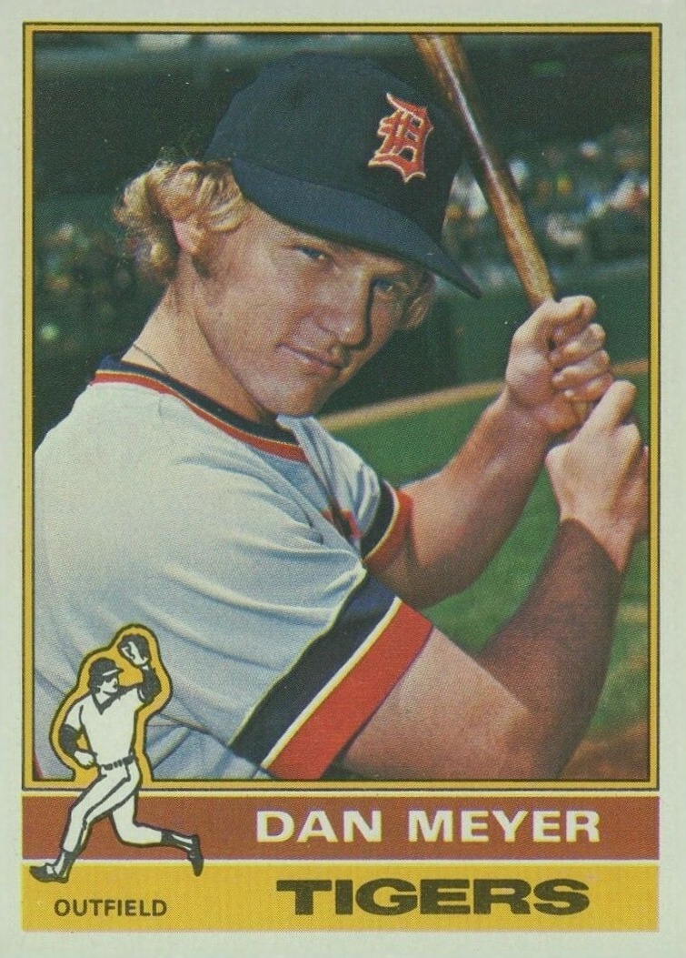 1976 Topps Dan Meyer #242 Baseball Card