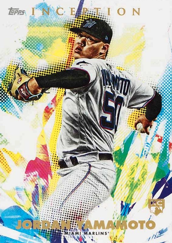 2020 Topps Inception Jordan Yamamoto #55 Baseball Card
