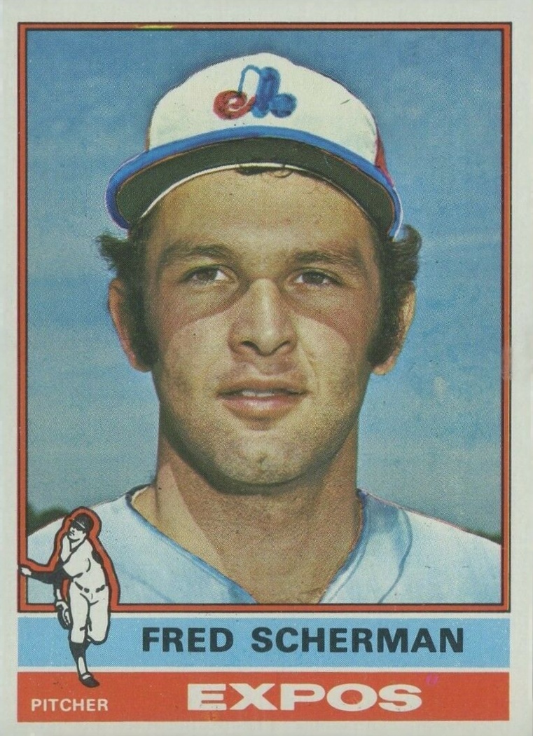 1976 Topps Fred Scherman #188 Baseball Card