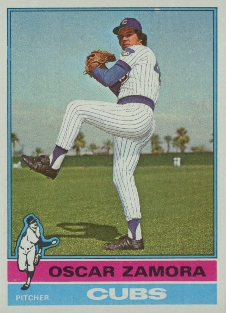 1976 Topps Oscar Zamora #227 Baseball Card