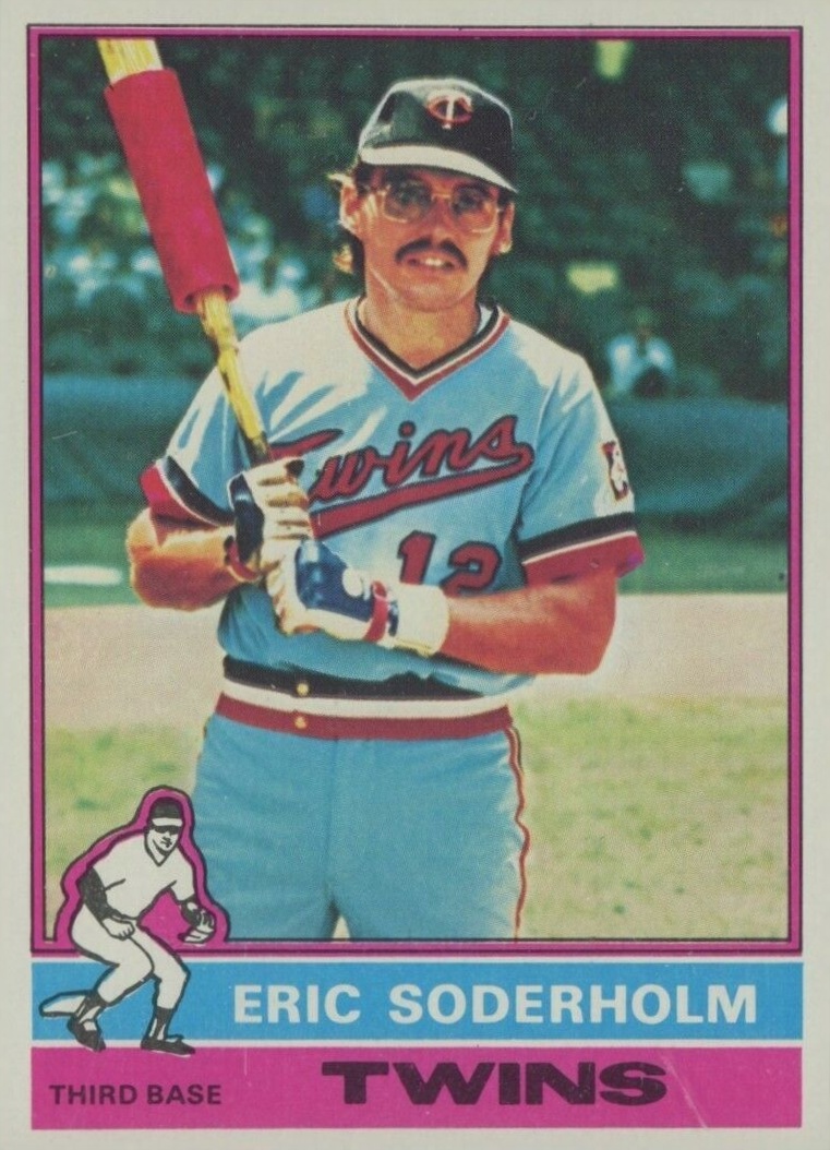 1976 Topps Eric Soderholm #214 Baseball Card