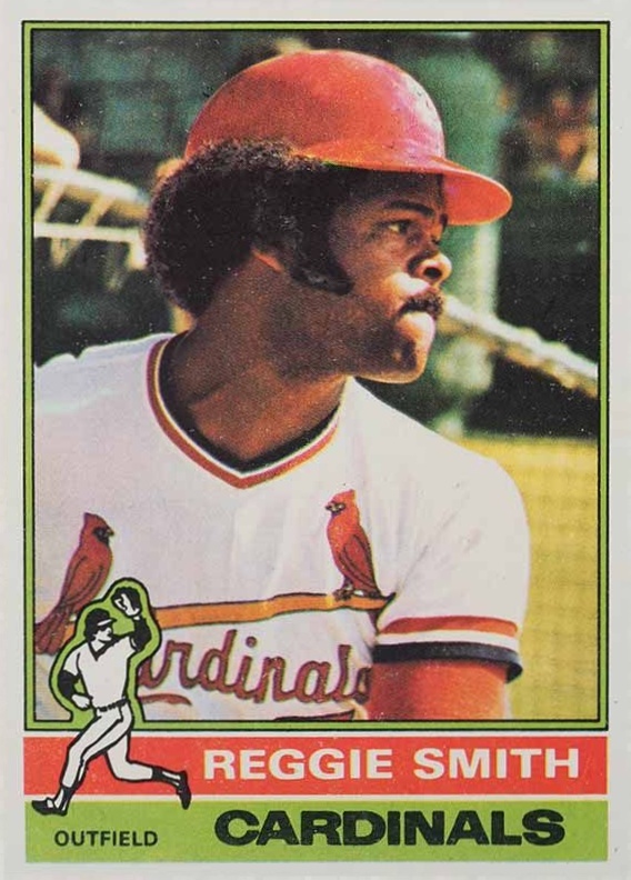 1976 Topps Reggie Smith #215 Baseball Card