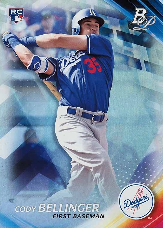 2017 Bowman Platinum Cody Bellinger #76 Baseball Card