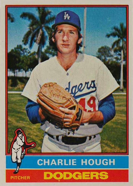 1976 Topps Charlie Hough #174 Baseball Card