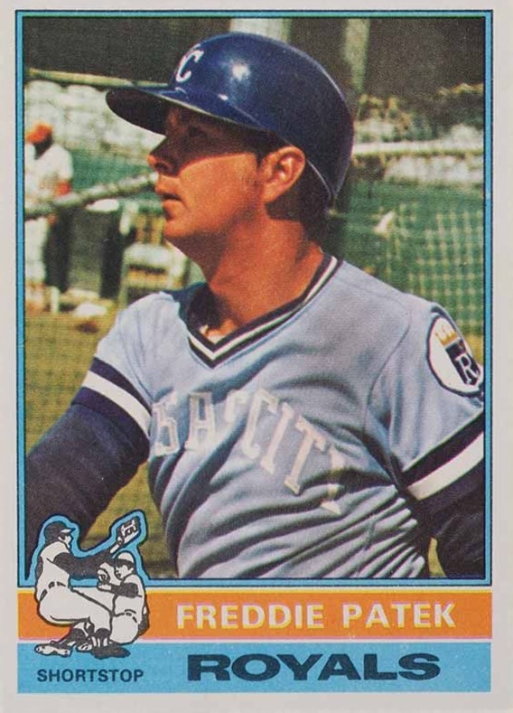 1976 Topps Freddie Patek #167 Baseball Card