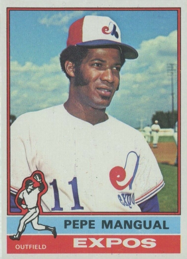 1976 Topps Pepe Mangual #164 Baseball Card