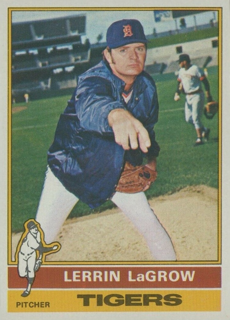 1976 Topps Lerrin LaGrow #138 Baseball Card
