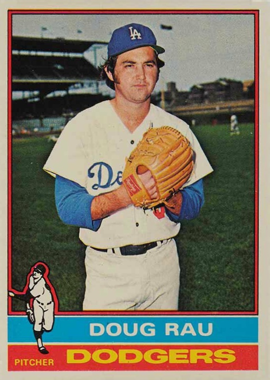 1976 Topps Doug Rau #124 Baseball Card