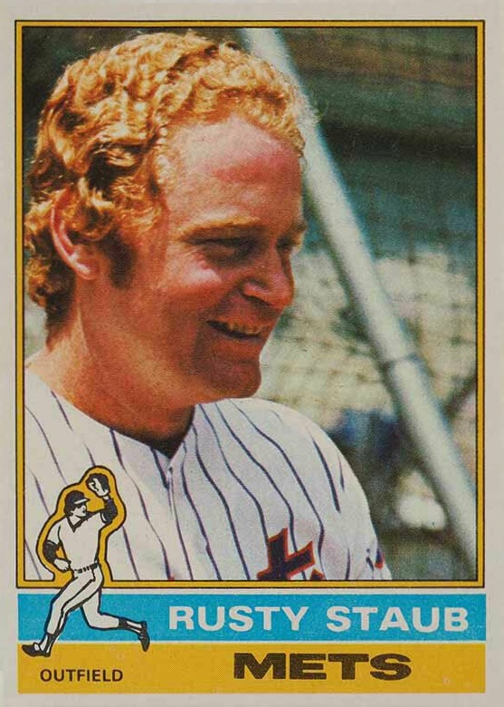 1976 Topps Rusty Staub #120 Baseball Card