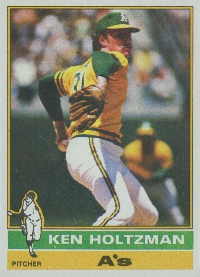 1976 Topps Ken Holtzman #115 Baseball Card